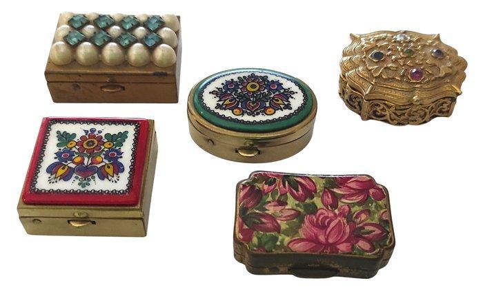 Themacollectie - Porta Pillole - Porta Mentine vintage -, Antiek en Kunst, Curiosa en Brocante