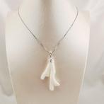 Koraal - Zilver - Ketting met hanger - Italiaanse ambacht, Verzamelen