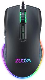 ElementKey M6 Bedrade USB Gaming Muis - RGB - Ergonomische, Verzenden