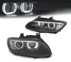 PHARES XENON BMW E92 E93 ANGEL EYES DLR LED FOND NOIR, Auto-onderdelen, Verzenden, Nieuw