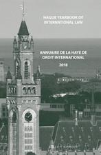 Hague Yearbook of International Law / Annuaire de La Haye de, Verzenden