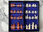 Schaakspel (1) - Antiek Chinees handgemaakt schaakspel met