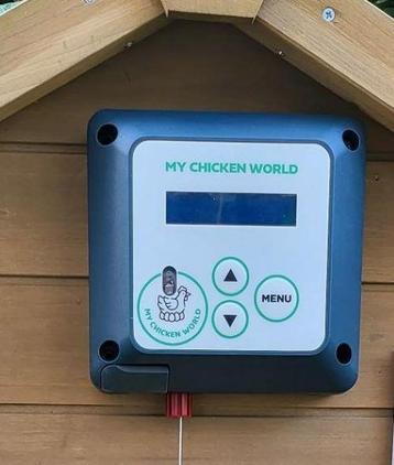 My Chicken World automatische kippendeuropener beschikbaar voor biedingen