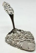 No reserve-Grote ajour gezaagde antieke Balinese zilveren, Antiek en Kunst