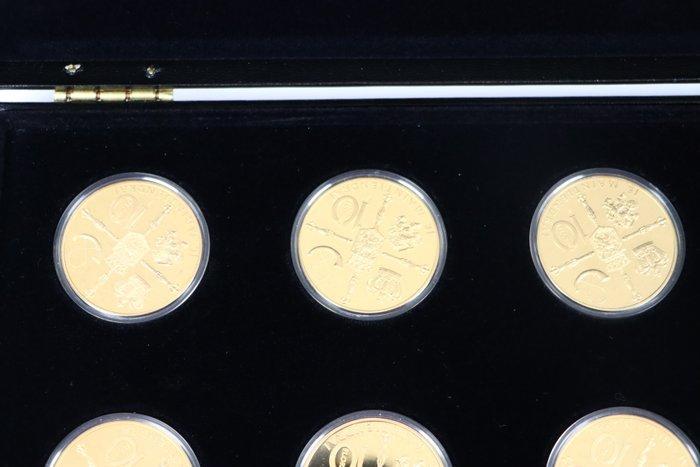 Nederland. Gouden Florijnen van Oranje-Nassau Verguld in, Postzegels en Munten, Munten | Europa | Niet-Euromunten