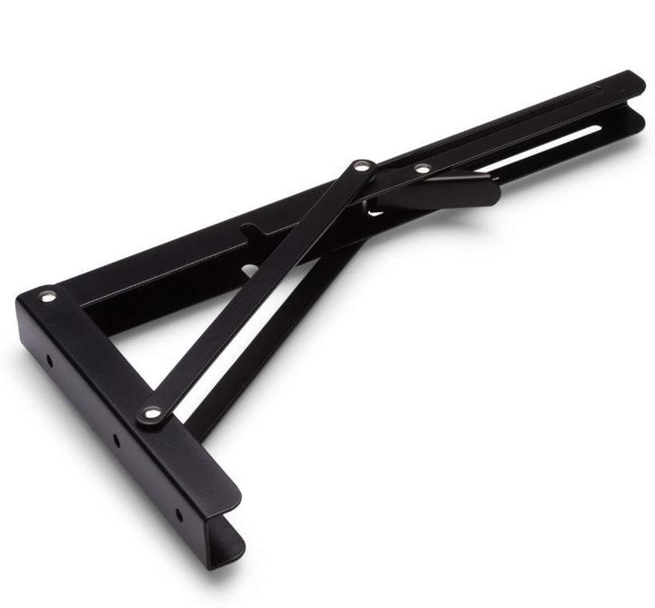 DX Luxe vouwdrager 300x160 mm zwart gelakt, Huis en Inrichting, Kasten | Wandmeubels, Nieuw, Overige materialen