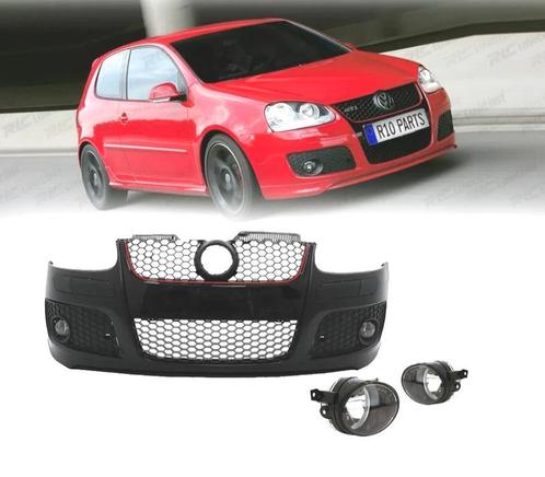 PARE CHOCS FRONTAL VOLKSWAGEN VW GOLF 5 LOOK GTI + ANTIBROUI, Auto-onderdelen, Carrosserie, Verzenden