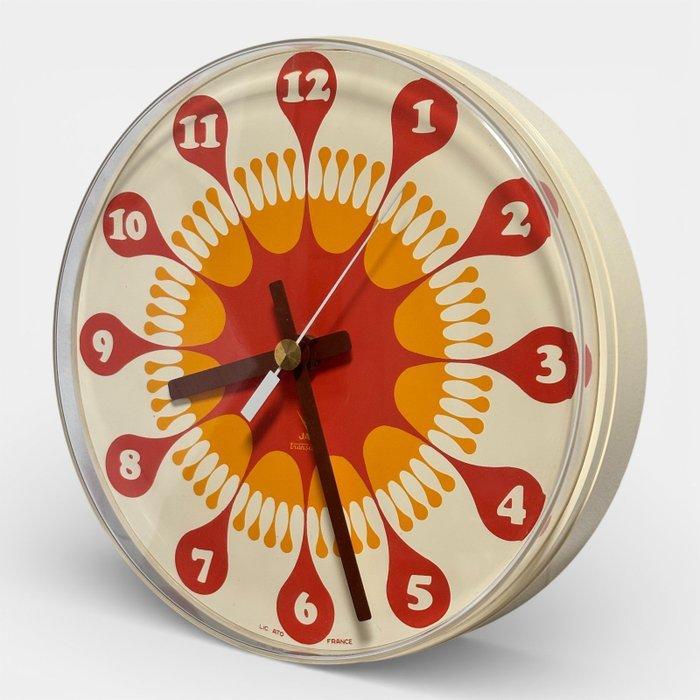 Wekker - Jaz Space Age Plastic - 1970-1980 - Korte productie, Antiek en Kunst, Antiek | Meubels | Stoelen en Sofa's