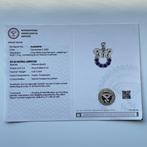 Pendentif - 14 carats Or blanc - 0.30ct. tw. Améthyste