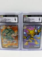 Pokémon - 2 Graded card - Golem ex, Alakazam ex 151&189/165, Nieuw