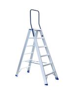 Eurostairs Dubbel Oploopbare Trap – 2 t/m 12 Treden, Doe-het-zelf en Bouw, Ladders en Trappen, Verzenden, Nieuw, Trap, 2 tot 4 meter