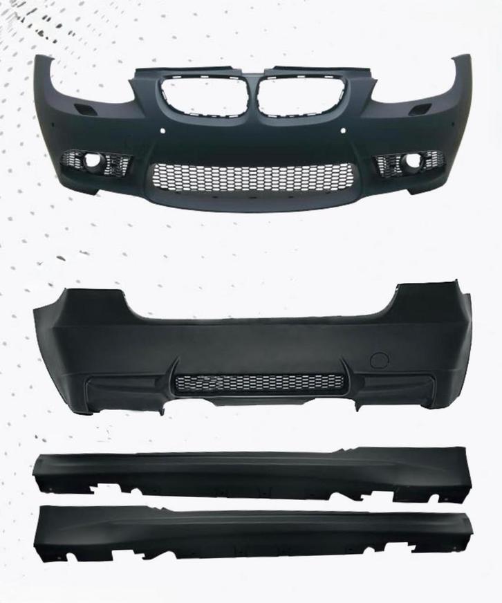BMW E92/E93 M3-stijl bodykit – bumper set + sideskirts, Auto-onderdelen, Carrosserie, Voor, Achter, Links, Rechts, Bumper, Nieuw