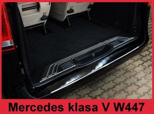 Achterbumperbeschermer | Mercedes V-Klasse 2014- | korte, Auto diversen, Tuning en Styling, Ophalen of Verzenden