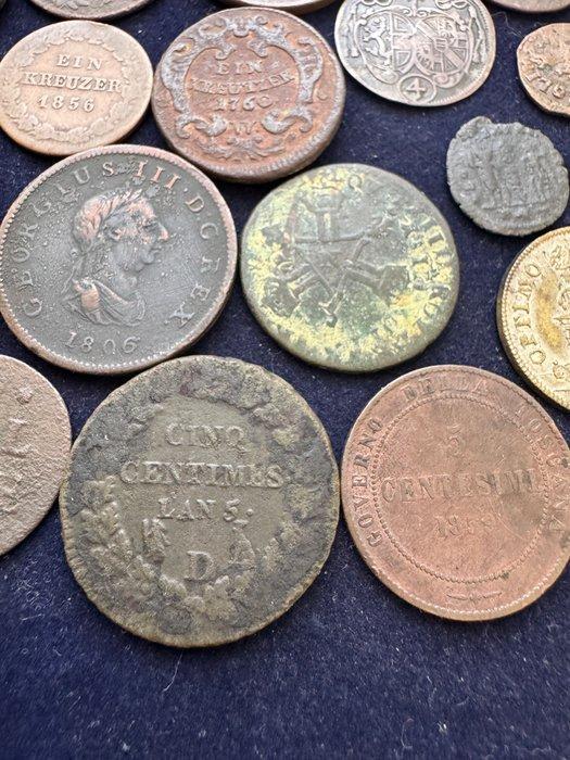Europa. 20 copoer coins (Zonder minimumprijs), Postzegels en Munten, Munten | Europa | Niet-Euromunten