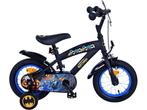Volare Batman - Kinderfiets - 12 inch - Zwart, Verzenden, Zo goed als nieuw, Volare