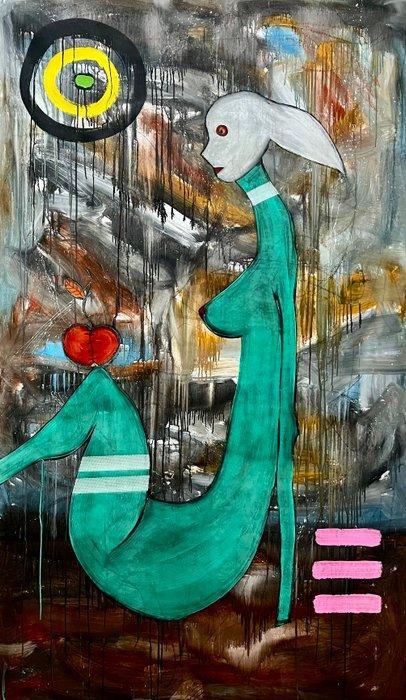 V. Cox - New Hope - XXL · No Reserve, Antiek en Kunst, Kunst | Schilderijen | Modern