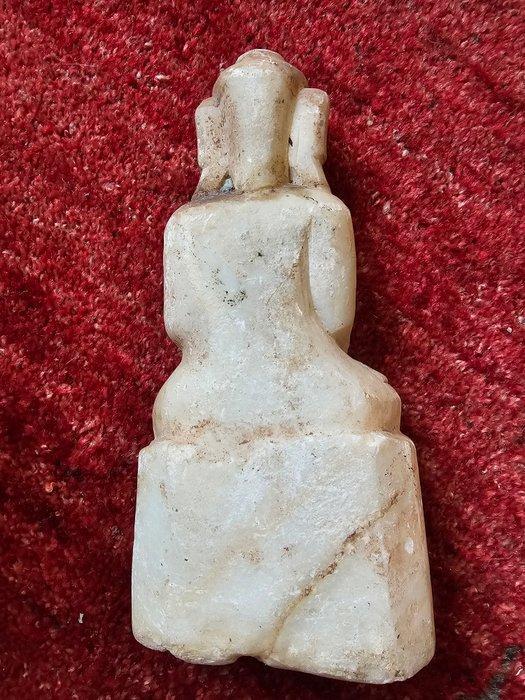 Buddha - Albast - Myanmar - Eind 20e eeuw, Antiek en Kunst, Kunst | Niet-Westerse kunst