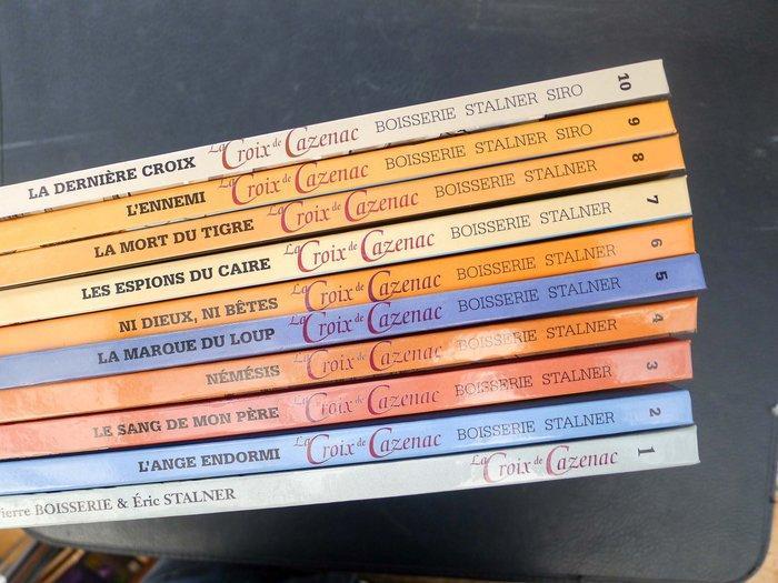 La Croix de Cazenac T1 à T10 - Série complète - 10x C - 10, Boeken, Stripverhalen