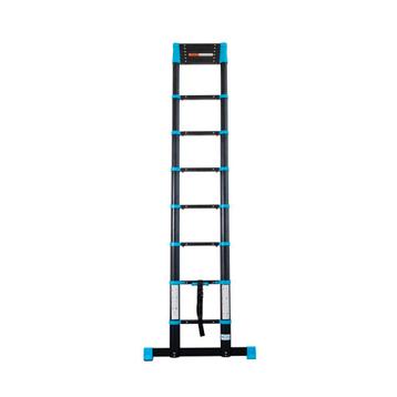 Telescoopladder Eurostairs Black ‘n Blue Prof 3,8m softclose