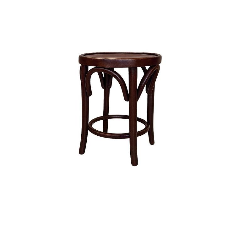 Tabouret Thonet Noa - Noten (47cm)- Vintage/Café, Huis en Inrichting, Stoelen, Ophalen