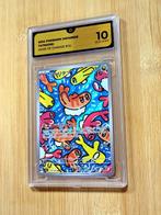 Pokémon - 1 Graded card - Tatsugiri #112 Illustration AR Art, Nieuw