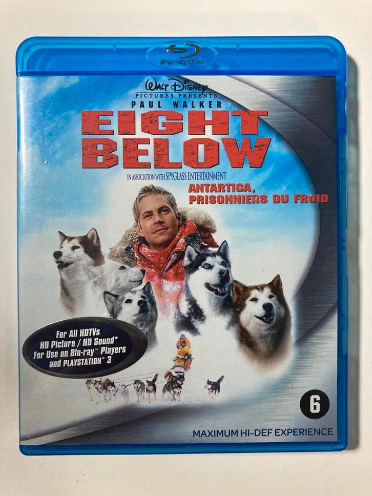 EIGHT BELOW (BLURAY), Cd's en Dvd's, Blu-ray, Gebruikt