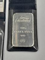 150 grams - Zilver .999 - Albino Moutinho - Verzegeld en met, Postzegels en Munten