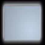 Spiegel Sanicare Q-Mirrors 75x70 cm Vierkant Met Rondom LED, Doe-het-zelf en Bouw, Nieuw, Ophalen of Verzenden, Bad, Chroom