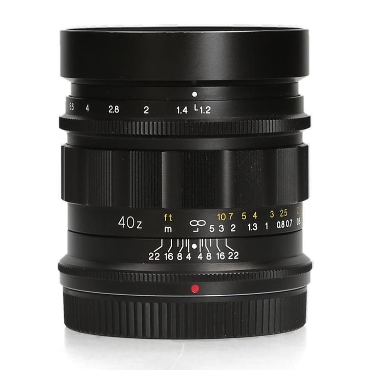 Voigtlander 40mm F1.2 Nokton - Nikon Z, Audio, Tv en Foto, Foto | Lenzen en Objectieven, Zo goed als nieuw, Ophalen of Verzenden