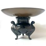 Ikebana vaas - Brons - Japan - Takaoka Phoenix  (Zonder