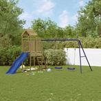 vidaXL Speelhuis geïmpregneerd grenenhout, Kinderen en Baby's, Speelgoed | Buiten | Speeltoestellen, Verzenden, Nieuw