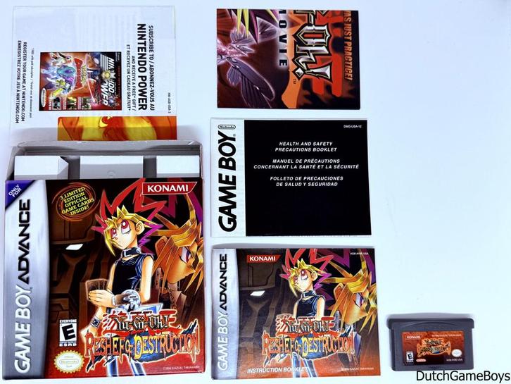 Gameboy Advance / GBA - Yu-Gi-Oh! - Reshef Of Destruction -, Games en Spelcomputers, Games | Nintendo Game Boy, Gebruikt, Verzenden