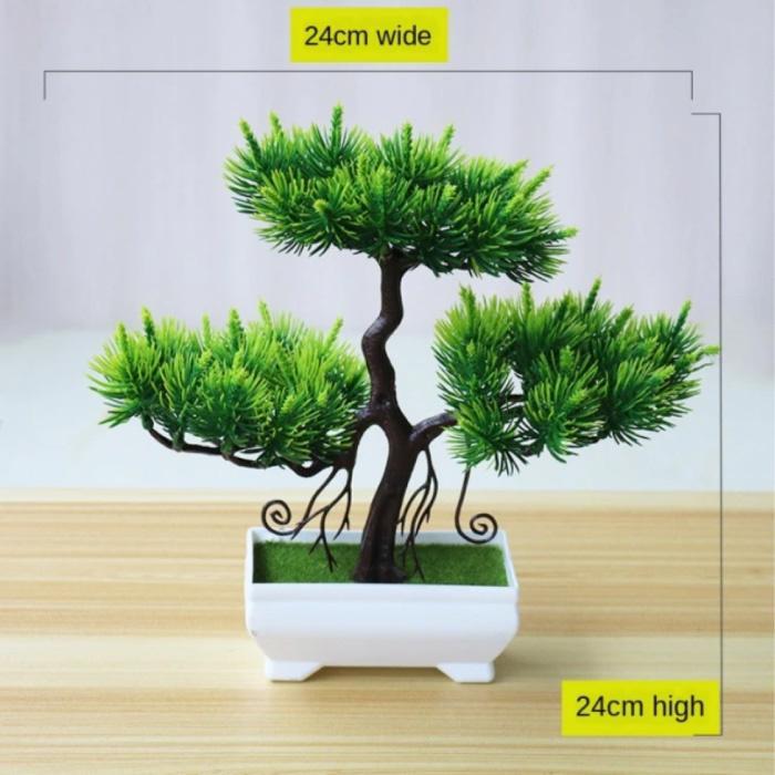 Kunst Bonsai Boom - Planten Nep Plant Plastic Decoratie, Maison & Meubles, Accessoires pour la Maison | Plantes & Fleurs artificielles