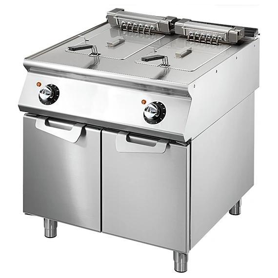 Friteuse | SHOWROOMMODEL | Elektrisch | 10+10L |, Zakelijke goederen, Horeca | Keukenapparatuur, Nieuw in verpakking, Verzenden