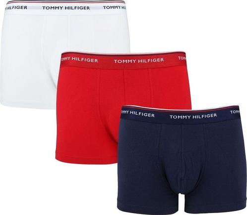 Tommy Hilfiger Boxershorts 3-Pack Trunk Multi maat XL Heren, Kleding | Heren, Ondergoed, Blauw, Boxer, Verzenden