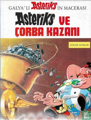 Asterix - Asteriks ve corba kazani, Boeken, Stripverhalen, Zo goed als nieuw, Eén stripboek, Verzenden