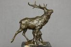 Milo (1910-1978) - Sculpture, Stag - 3.2 kg - 28 cm - Bronze