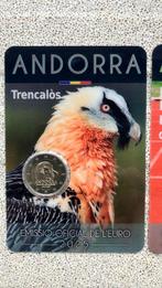 Andorra. 2 Euro 2025 Trencalos + Games (2 coincards), Postzegels en Munten