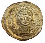 Byzantijnse Rijk. JUSTIN II (565-578). GOLD Solidus., Postzegels en Munten