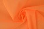 10 meter brandvertragende tule 300cm breed - oranje, Hobby en Vrije tijd, Verzenden, 120 cm of meer, Oranje, Polyester