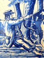 Tegel - Delfts blauw 6-tegel tableau – Nederlands