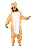 Onesie Giraf Pak XL-XXL Girafpak Kostuum Oranje Geel Giraffe, Ophalen of Verzenden