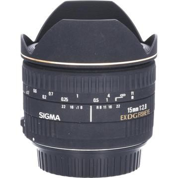 Sigma 15mm f/2.8 EX DG Diagonal Fisheye Canon CM3219 beschikbaar voor biedingen
