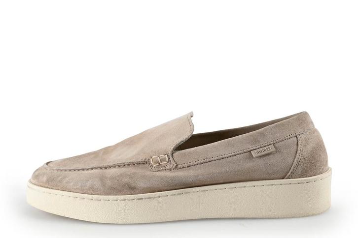 Manfield Instappers in maat 41 Beige | 5% korting, Kleding | Heren, Schoenen, Overige kleuren, Zo goed als nieuw, Overige typen