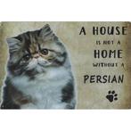 Wandbord Katten - A House Is Not A Home Without A Persian