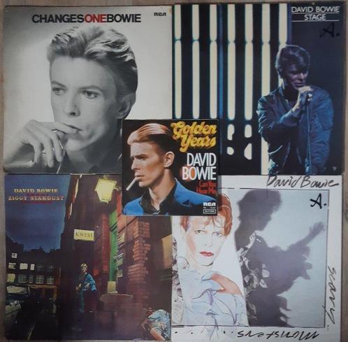 David Bowie - 4X LP Album Lot + Bonus - Diverse titels - LP, Cd's en Dvd's, Vinyl Singles