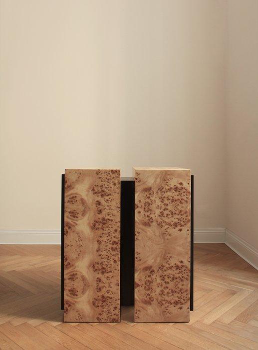 Formaminima - Bijzettafel - Populieren burlhout, Eucalyptus, Antiquités & Art, Art | Objets design