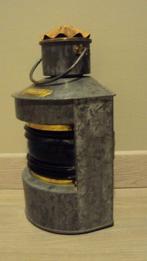 antiek IJzer 2 oude maritieme lanterne bakboord stuurbord -, Antiek en Kunst