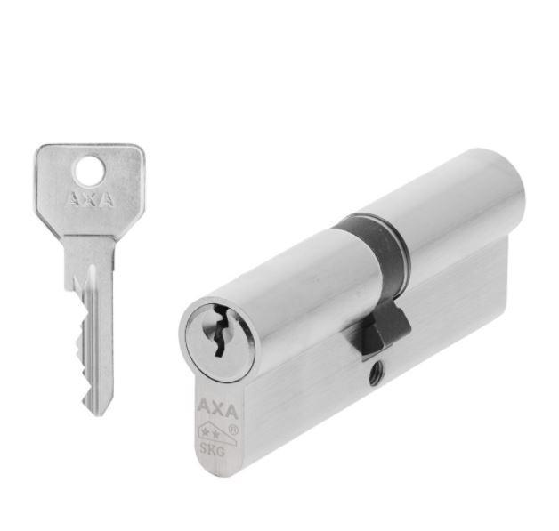 AXA veiligheidscilinder Security 45/45 SKG2, Doe-het-zelf en Bouw, Hang- en Sluitwerk, Klink of Kruk, Nieuw, Overige materialen