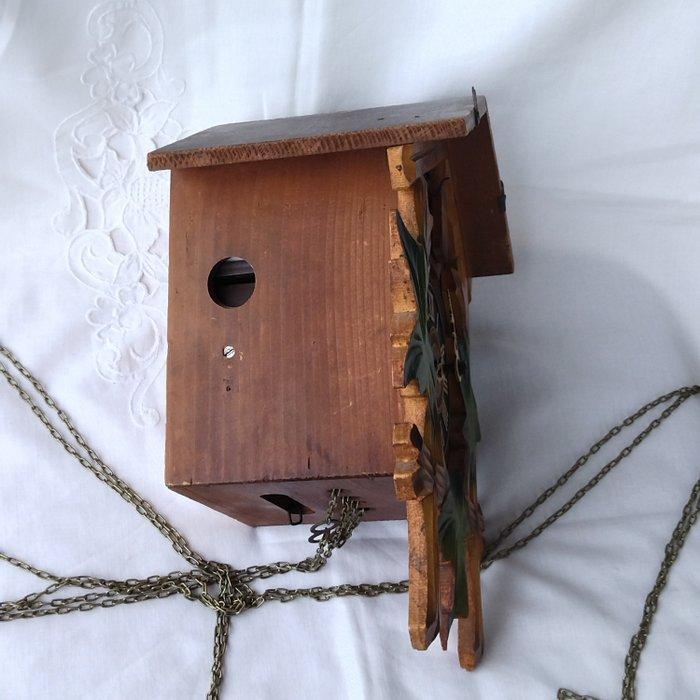 Koekoeksklok - Hout, Messing - 1970-1980, Antiek en Kunst, Antiek | Klokken